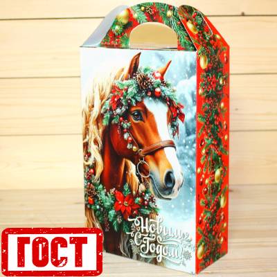 Сладкий новогодний подарок по ГОСТу в жестяной упаковке в Голицыно